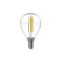 Лампа светодиодная филаментная LED 5.5 Вт 530 лм 4100К шар P45 нейтральный E14 AC 220В (промоупаковка 3 лампы) Basic Gauss