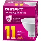 Лампа светодиодная 11вт OLL-MR16-11-230-3К-GU5.3 ОНЛАЙТ