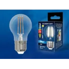                  Лампа светодиодная LED-G45-11W/3000K/E27/CL PLS02WH LED. "шар", прозр. 3000К Серия Sky | UL-00005178 | Uniel
               