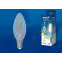 Лампа светодиодная LED-C35-9W/3000K/E14/CL/DIM GLA01TR диммируемая. Форма ''свеча'', прозрачная. Air. Теплый (3000K). Картон.