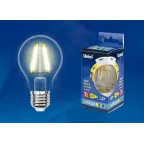                  Лампа светодиодная LED-A60-7W/WW/E27/CL/MB GLM10TR LED «груша», прозр Серия Multibright. 3000K 100-50-10 . | UL-00002366 | Uniel
               