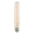 Лампа светодиодная Vintage. LED-L32A-4W/GOLDEN/E27 GLV21GO Форма «цилиндр», янтарная колба. Картон. ТМ Uniel