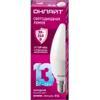                  Лампа светодиодная 13вт OLL-C37-13-230-6.5K-E14-FR PRO 90-240В ОНЛАЙТ
               