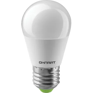 Лампа светодиодная 13вт OLL-G45-13-230-2.7К-E27-FR PRO 90-240В ОНЛАЙТ