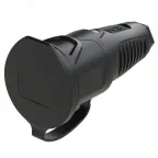                  Розетка каб 16A/250V/2P+E/IP54 с черным крышкой и корпусом, маркер черный
               