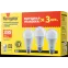 Лампа светодиодная 15вт NLL-A60-15-230-4K-E27-PACK3 (упаковка 3шт)