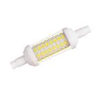 Лампа светодиодная линейная 178 мм прозрачная 6 Вт Белый свет 4000К Картон LED-J78-6W/4000K/R7s/CL PLZ06WH