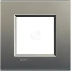 LivingLight Рамка прямоугольная 1 пост Серый шелк