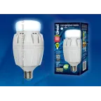                  Лампа светодиодная LED-M88-100W/DW/E27/FR ALV01WH LED мощная с мат. рассеивателем. Материал корпуса алюминий. 6500К. Серия Venturo. . | 09508 | Uniel
               