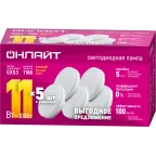                  Лампа светодиодная 11вт OLL-GX53-11-230-2.7K-PACK5 (упаковка 5шт) ОНЛАЙТ
               