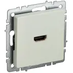                  BRITE Розетка HDMI РHDMI-0-БрКр бежевый
               