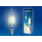 Лампа светодиодная LED-CW35-6W/WW/E14/CL GLA01TR LED. "свеча на ветру", прозр серия Air. 3000K | UL-00002199 | Uniel