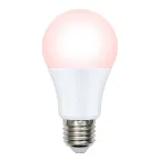 Лампа светодиодная диммируемая для птиц. Спектр для яйценоскости. LED-A60-9W/SCEP/E27/FR/DIM IP65 PLO65WH
