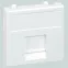 Connect Адаптер на 1 RJ45 CJ545U(FM) CJ546U(FM) шторка 45х45мм SС графит