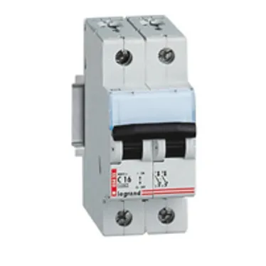 Выключатель автоматический двухполюсный DX 40A C 6кА | 003437 | Legrand