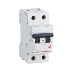 Выключатель автоматический двухполюсный TX3 6000 63А C 6кА | 404048 | Legrand