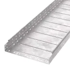 Лоток перфорированный Профи HDZ 400х80x3000 (1,0 мм) (6 м/уп)