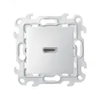                  Розетка HDMI v1.4 цвета алюминий S24 Harmonie
               