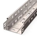 Лоток перфорированный Стандарт INOX (AISI 409) 100х50х3000 (0,7 мм) (24 м/уп) | PR16.2411 | Промрукав