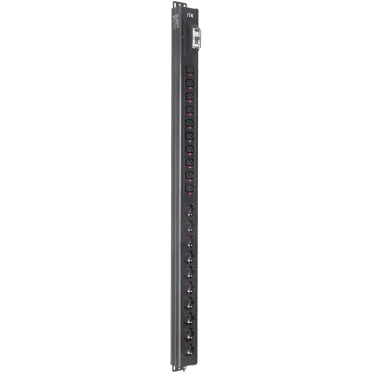 Блок распределения питания ITK BASE PDU PV1101 24U 1ф 16А 10SCHUKO 10C13 без каб.