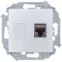 Розетка для передачи данных RJ45 Cat.6A FTP (AMP) цвета алюминий S15