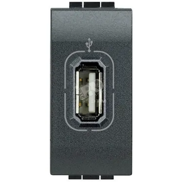 LivingLight Разъем USB антрацит