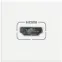 Axolute Разъем HDMI белый