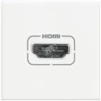                 Axolute Разъем HDMI белый
               