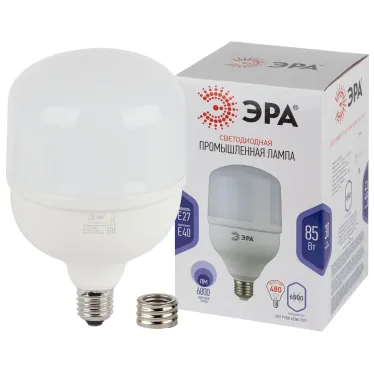 Лампа светодиодная LED 85Вт E27/E40 6500K Т140 колокол 6800Лм хол
