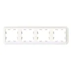                  ATLASDESIGN ANTIQUE 4-постовая рамка, универсальная, ЖЕМЧУГ
               