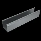 Лоток неперф. 100х400х1,5 L2500 мм "Стандарт ПЛЮС" INOX304 | LNEplus100-400-1.5-2500 INOX304 | КМ-Профиль