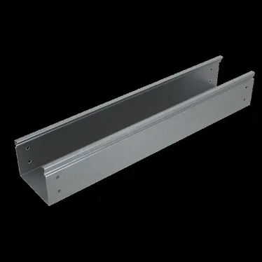 Лоток неперф. 80х600х1,2 L2500 мм "Стандарт ПЛЮС" INOX304 | LNEplus80-600-1.2-2500 INOX304 | КМ-Профиль