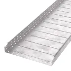 Лоток перфорированный Профи HDZ 500х80x3000 (1,0 мм) (6 м/уп)