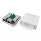 Розетка компьютерная RJ-45(8P8C) кат 5e экранированная
