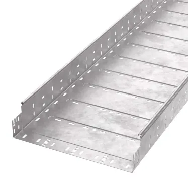 Лоток перфорированный Профи HDZ 400х100x3000 (1,0 мм) (6 м/уп)