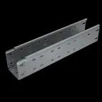                  Лоток перф. 100х400х1,2 L2500 мм "Быстрый монтаж ПЛЮС" INOX304 | LPplus100-400-1.2-2500 INOX304 | КМ-Профиль
               