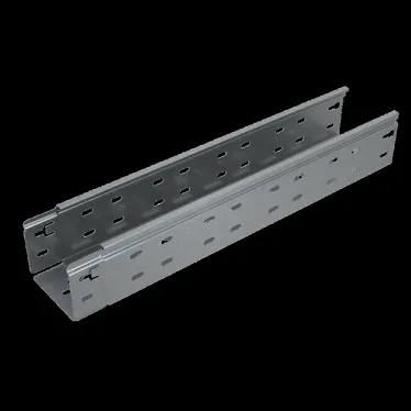 Лоток перф. 80х100х1,5 L2500 мм "Быстрый монтаж ПЛЮС" INOX304 | LPplus80-100-1.5-2500 INOX304 | КМ-Профиль