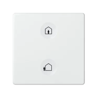 Сенсорный 2-кл выключатель с тематической маркировкой Т1, белый | 8000623-030 | Simon