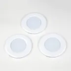                  ULM-F40-6W/4200K/DIM SENSOR IP20 WHITE Светильник светодиодный накладной, ультратонкий с бесконтактным выключателем, диммер. Круглый. D85х6,5мм. 255Lm. Белый. ТМ
               