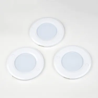 ULM-F40-6W/4200K/DIM SENSOR IP20 WHITE Светильник светодиодный накладной, ультратонкий с бесконтактным выключателем, диммер. Круглый. D85х6,5мм. 255Lm. Белый. ТМ