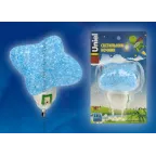 Светильник-ночник DTL-309-Звездочка/BLUE/1LED/01W выключатель на корпусе. | 10334 | Uniel