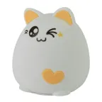                  Светильник настольный NLED-413-1W-Y белый с желтым | Б0041092 | ЭРА
               