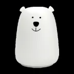                  Настольный светодиодный детский ночник NN302 2W RGB, Li-ion, USB кабель , медведь 1/10/40 | NN302 | Gauss
               