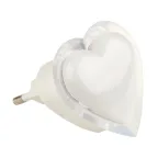 Ночник светодиодный DTL308 0,5W 3LED триколор (красный, синий, зеленый) Сердечко
