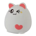                  Светильник настольный NLED-413-1W-P белый с розовым | Б0041090 | ЭРА
               