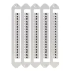                  Маркировка для клемм, ширина 5 мм, символы 19 , вертикальная ориентация
               