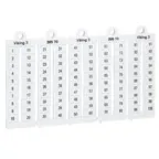                  Viking Маркировка 6мм 21-30 горизонтальная
               