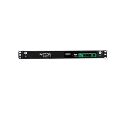 Блок распределения питания Uniprom. с мониторингом. 1U. 240В. 1Ф. 16A. 10xC13 2xC19. 2м. IEC320 C20