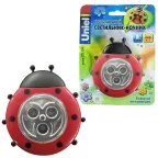 Cветильник-ночник Божья Коровка DTL-354 Божья Коровка/Red/3LED/3AAA питание от 3-х батареек AAA (в комплект не входят) | 07717 | Uniel