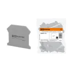                  Заглушка для ЗНН-2,5/4мм2 серая (Ph-C 4/10) | SQ0803-1124 | TDM
               